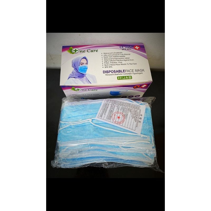 masker one care hijab