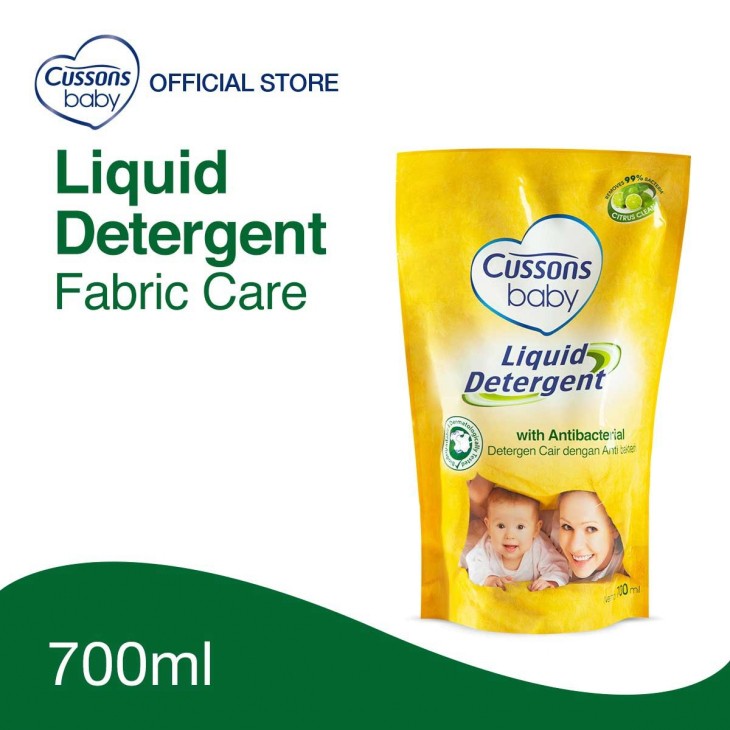 Cussons Baby Liquid Detergent 700ml - Sabun Cuci Baju Bayi