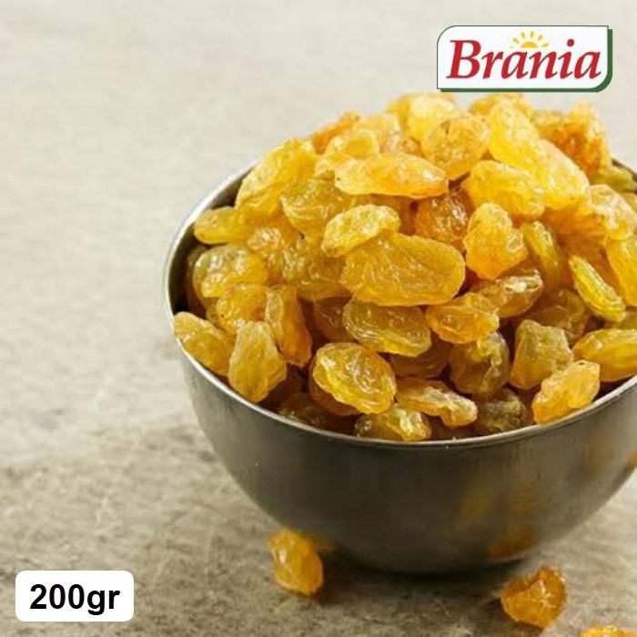 

KISMIS KUNING PREMIUM 200 GR / PREMIUM GOLDEN RAISIN
