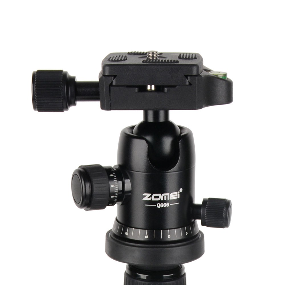 Tripod Photo &amp; Video With Ball Head - Q666 - Black