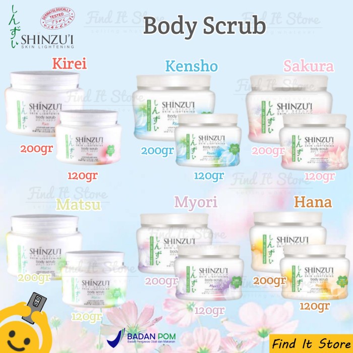 Jual [termurah] Shinzui Skin Lightening Body Care Scrub Lulur Mandi