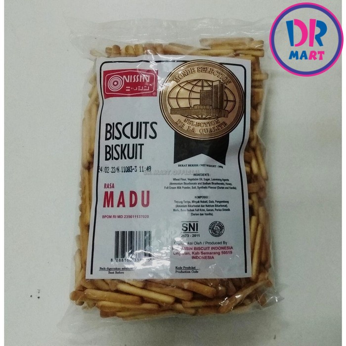 

Nissin Biskuit Madu 300gr