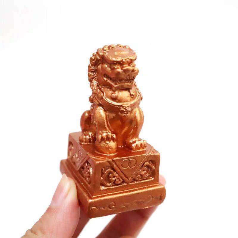 SIY  Stone Lion Sentinel Animal Statue Resin Mold Wax Soap  Polymer Clay Fondant Silicone Molds Art Craft Jewelry Making Tool