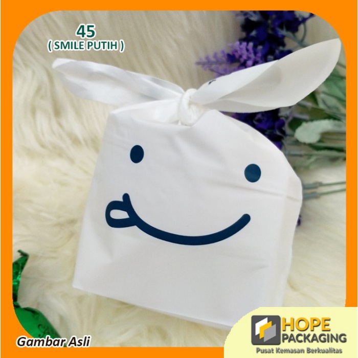 

Ginger- 20Pcs SPESIAL LEBARAN Plastik Buny Rabbit Motif Plastik Snack Ukuran M - 45