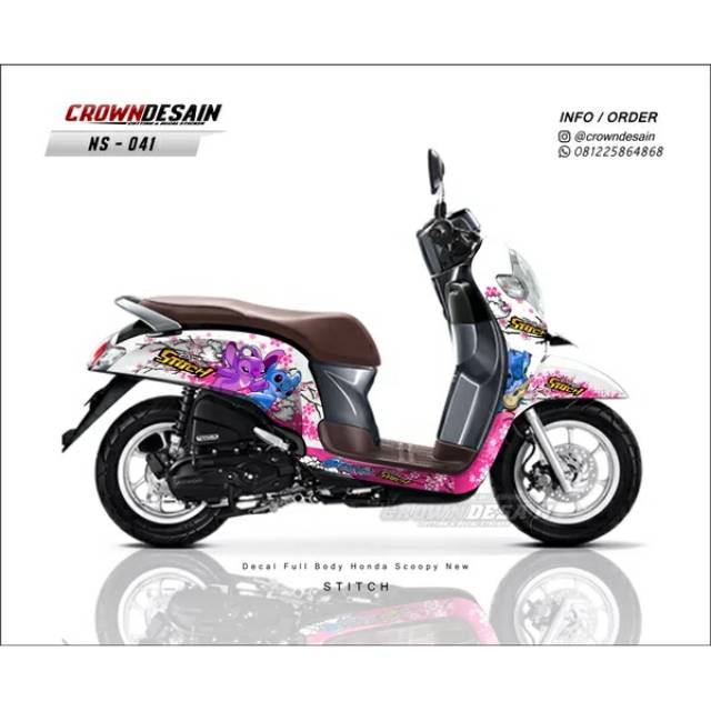  Decal  Scoopy  New FI  Sticker  Decal  Scoopy  New FI  Full Body 