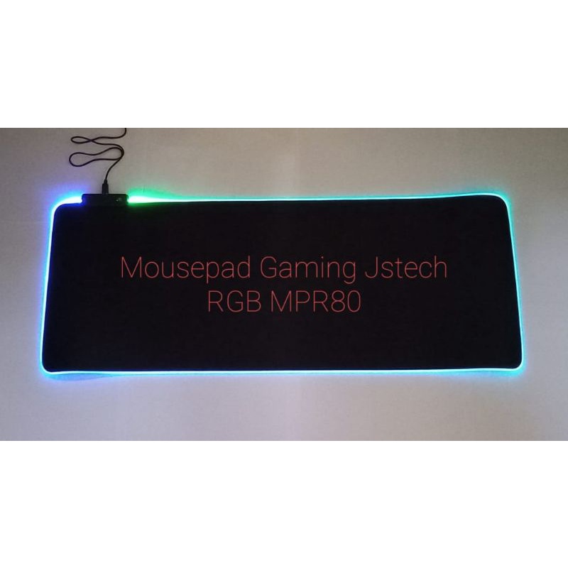 Mousepad Gaming RGB  JSTech MPR 80