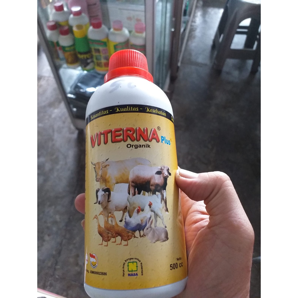 vitamin ternak sapi viterna nasa +vitamin penggemuk ternak organik