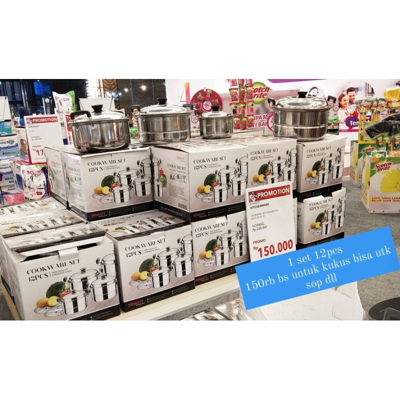 PROMO PANCI SET ISI 15PCS DINASTY