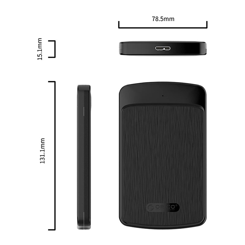 Orico Casing Hardisk HDD SATA SSD 2.5 &quot;5Gbps 4TB Usb 3.0 Dengan Auto Sleep