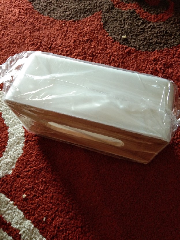 Kotak Tisu 2in1 /tissue Box Persegi Panjang / Tempat Tissu Dengan Slot Handphoe Premium