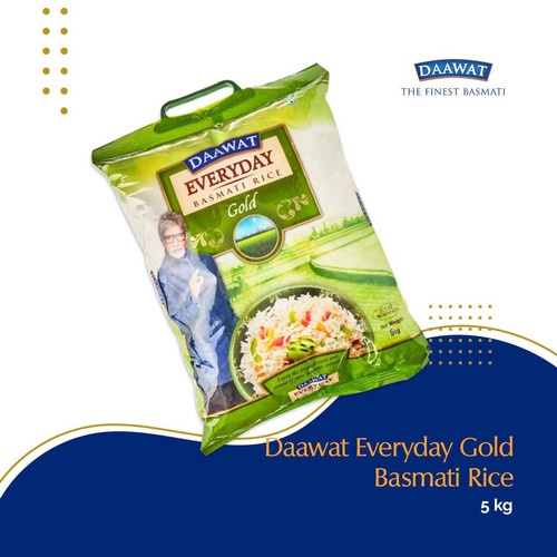 

Beras Basmati Daawat Everyday Gold 5 KG | Daawat Basmati Rice 5KG