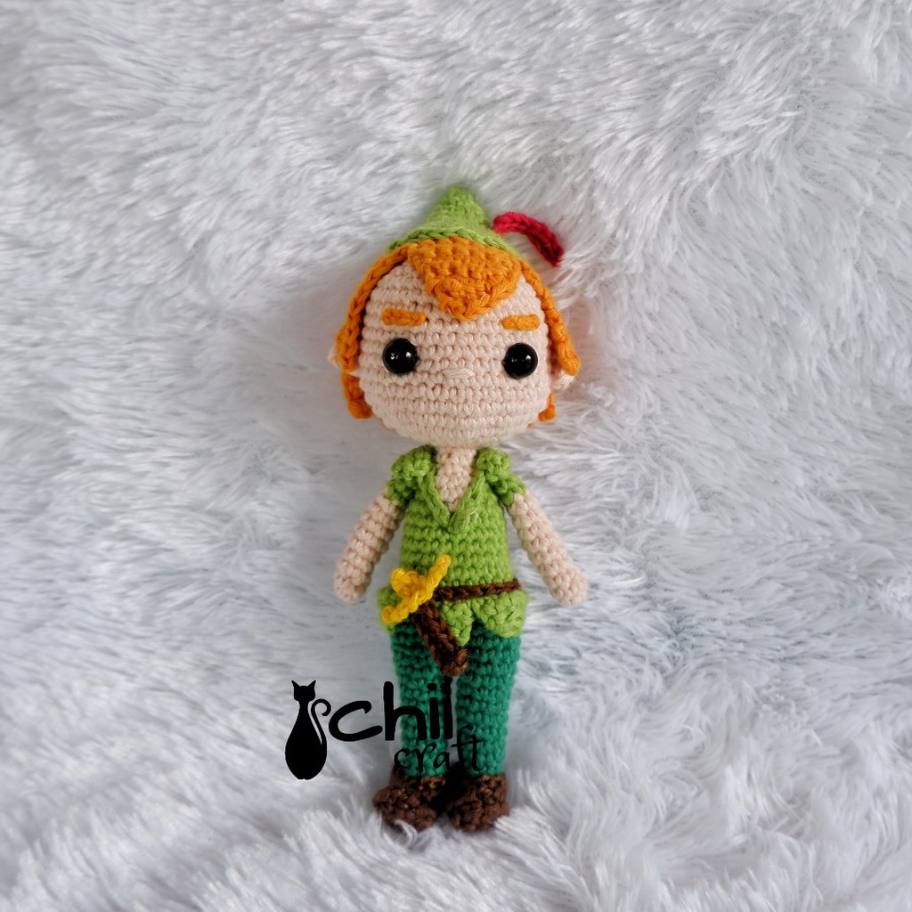 Amigurumi Boneka Rajut Peterpan