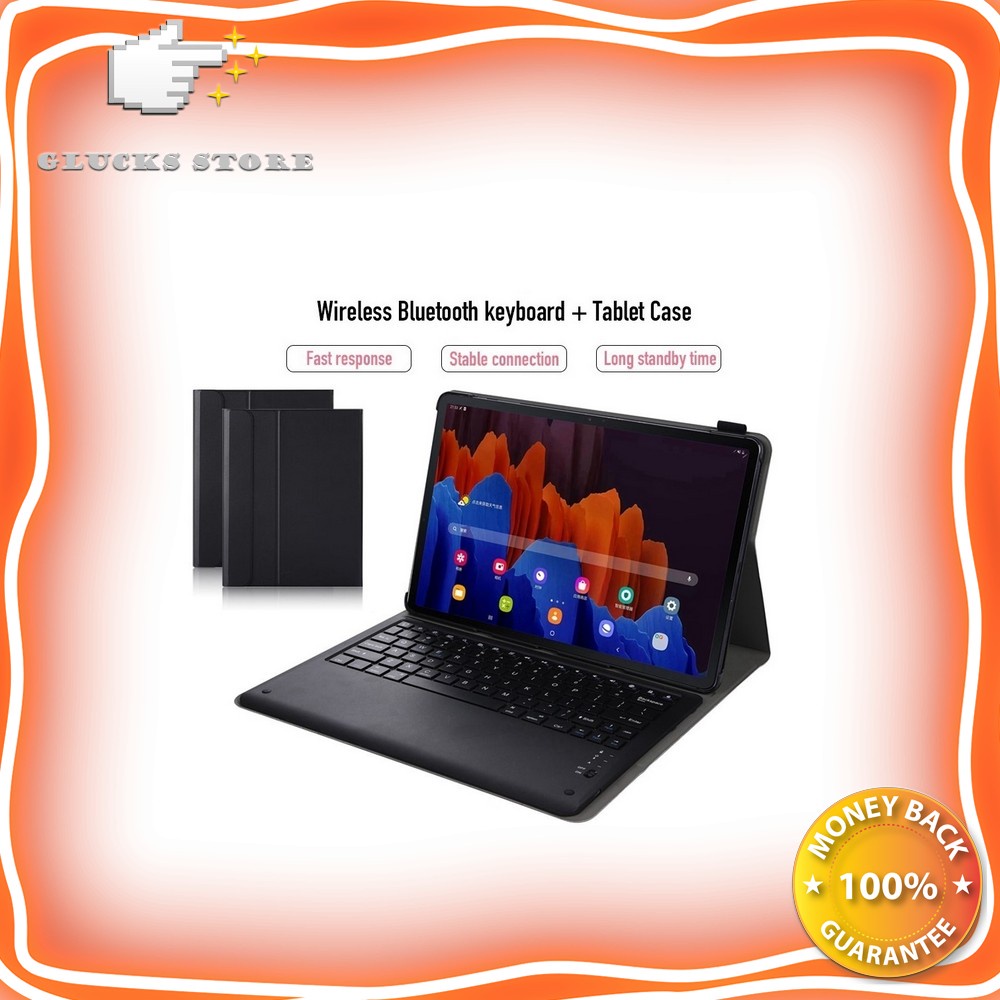 Case Keyboard Bluetooth Samsung Tab S8 11inch 2022 X700 X706 TRIPLEDI Casing Wireless Leather Flip C