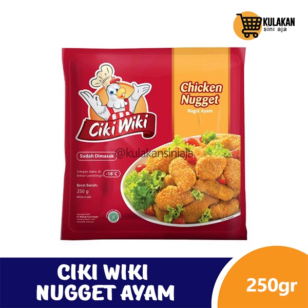 

Ciki Wiki Nugget Ayam 250 Gram