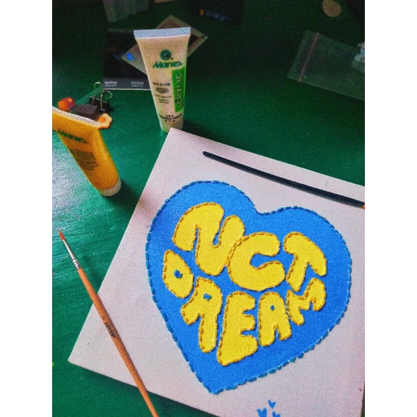 NCT DREAM DIY LOGO PAINTING BACA DESKRIPSI DIY KIT LUCU PAINTING NCT DREAM