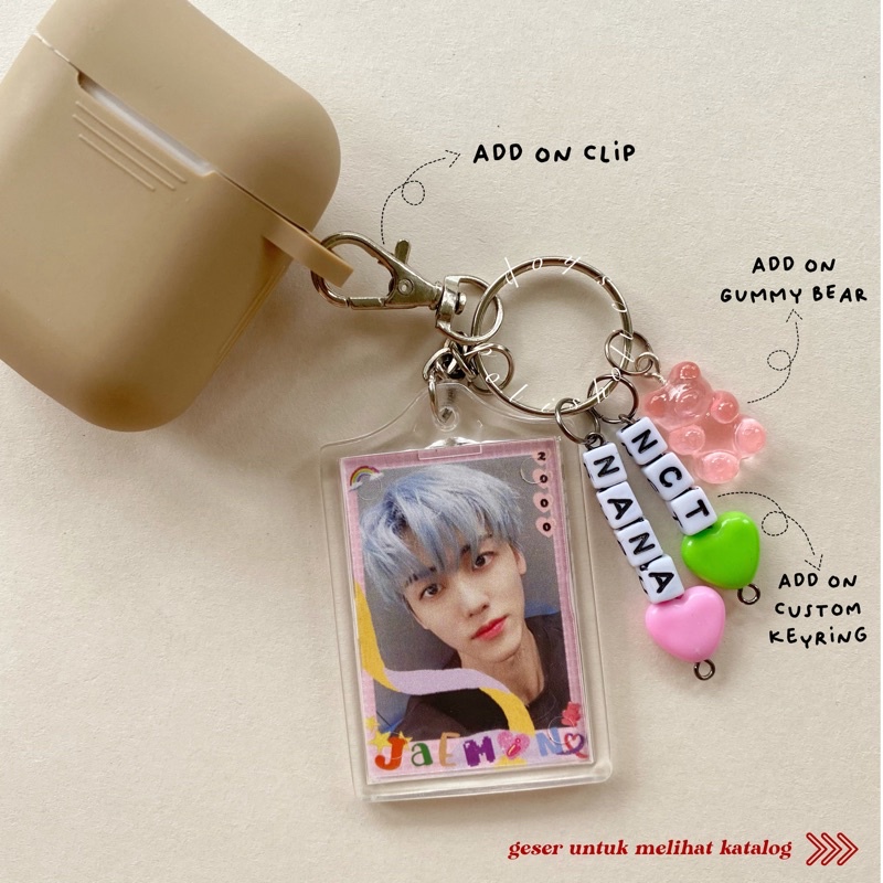 [READY] NCT 127 / NCT DREAM / WAYV Acrylic Keychain Candy Keyring / Gantungan Kunci Akrilik Ganci KPOP