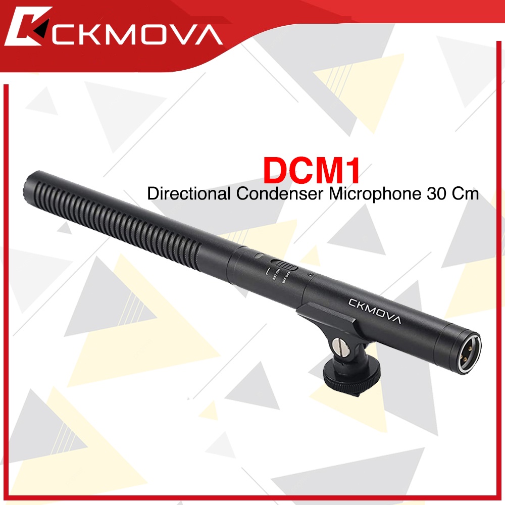 CKMOVA DCM1 Directional Condenser Shotgun Microphone
