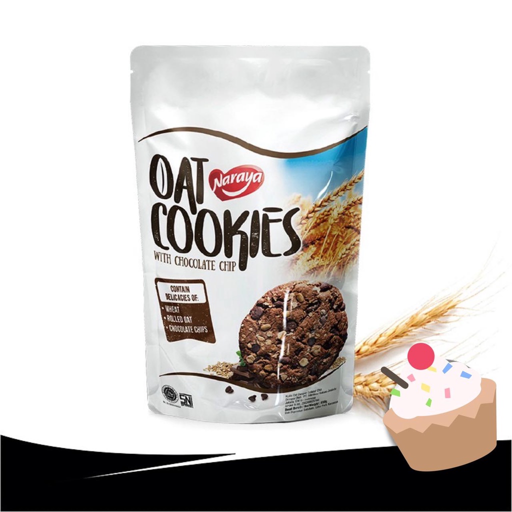 Naraya Oat Cookies With Chocolate Chip 150g