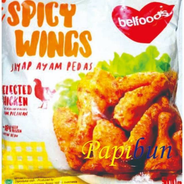 

Belfoods Spicy Wings 500 gram