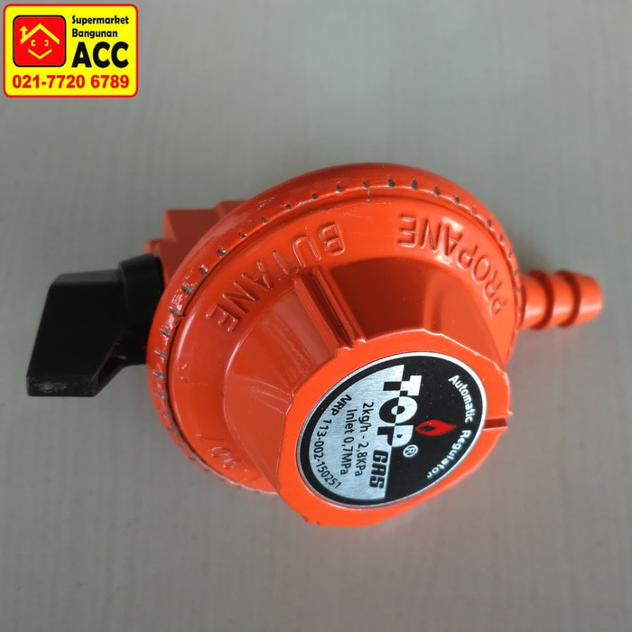Top Gas Kepala Regulator Gas Biasa