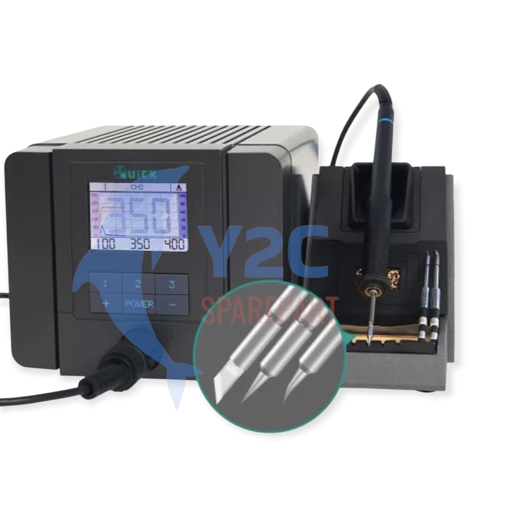 SOLDER STATION QUICK Q8 ORIGINAL / ALAT SERVIS SERVICE HP LENGKAP TERLENGKAP TERMURAH