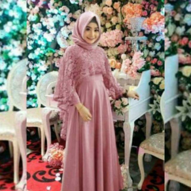  GAUN  PESTA  THIARA SYARI BAJU KONDANGAN GAMIS 