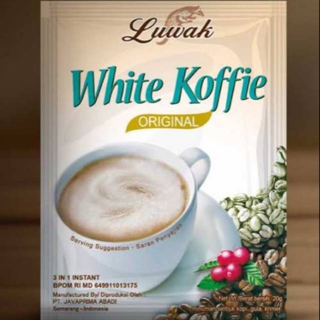 

Luwak white coffee