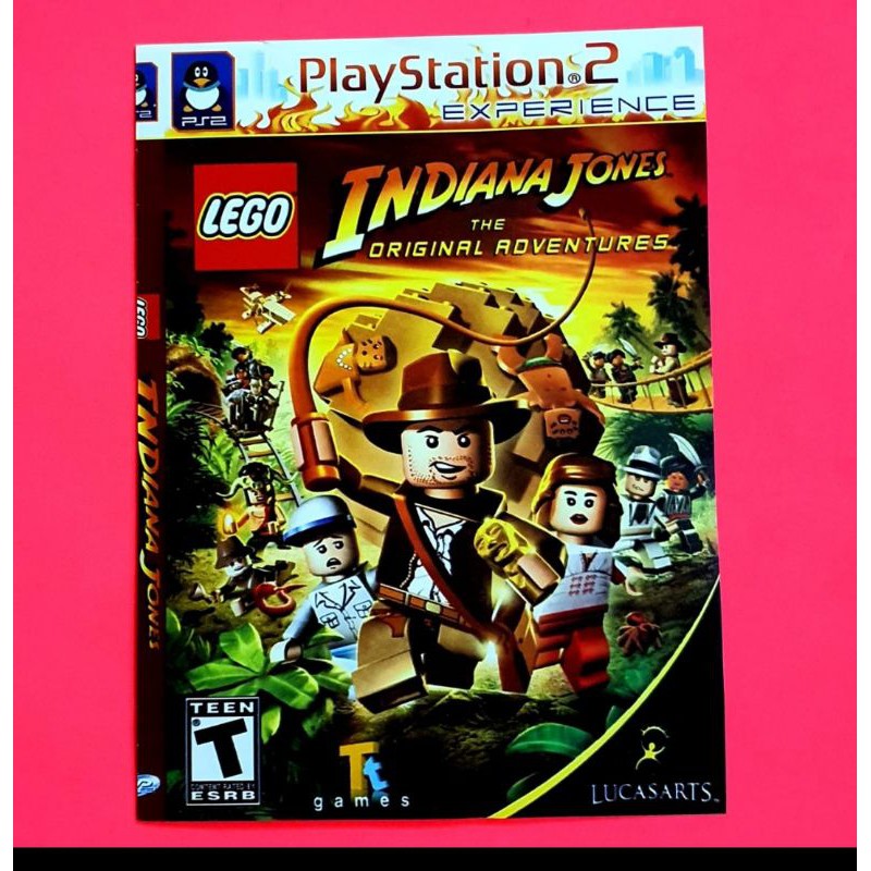 TERLARIS Kaset Cd Game Playstation2 Ps2 Lego Indiana Jones - Game Anak Anak