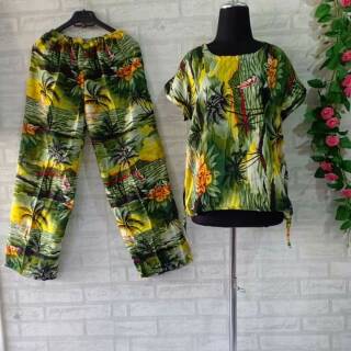 Set PIYAMA BALI Baju Tidur Celana Panjang Shopee Indonesia Set PIYAMA BALI Baju Tidur Celana Panjang Shopee Indonesia