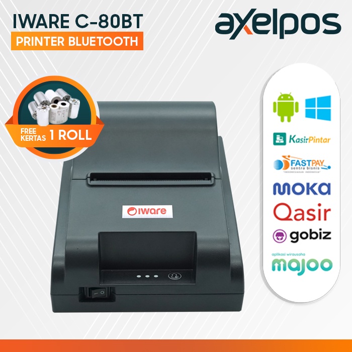 PRINTER BLUETOOTH KASIR THERMAL 80MM IWARE C80BT