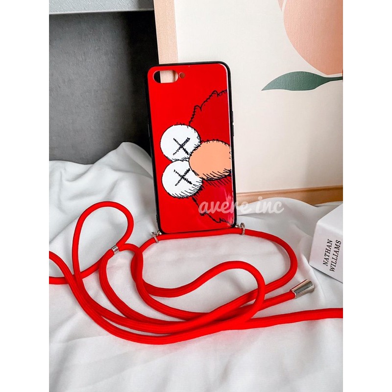 SOFT CASE GAMBAR SAMSUNG S10 A750 A9 S10+ S10 SE M10 M20 TALI LANYARD MOTIF