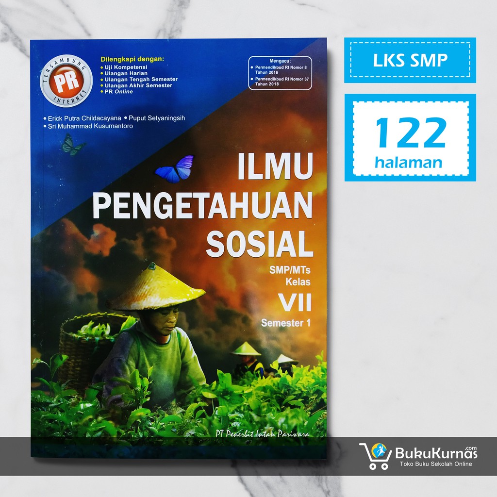 Buku Lks Ips Smp Kelas 7 Semester 1 K13 Intan Pariwara Shopee Indonesia