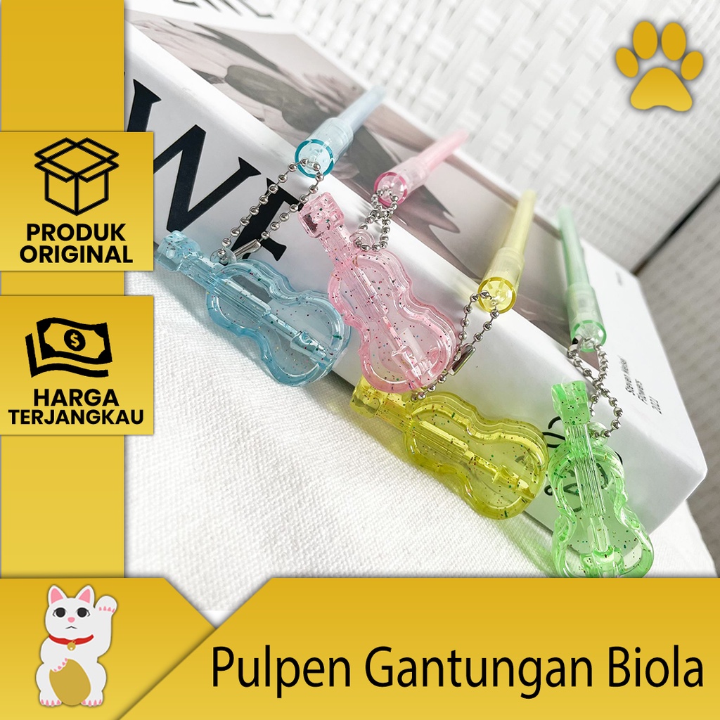 

[Luckyfortuna88] pulpen gantungan biola pen gantungan biola perlengkapan kantor perlengkapan alat tulis alat tulis kantor alat tulis sekolah lucu murah