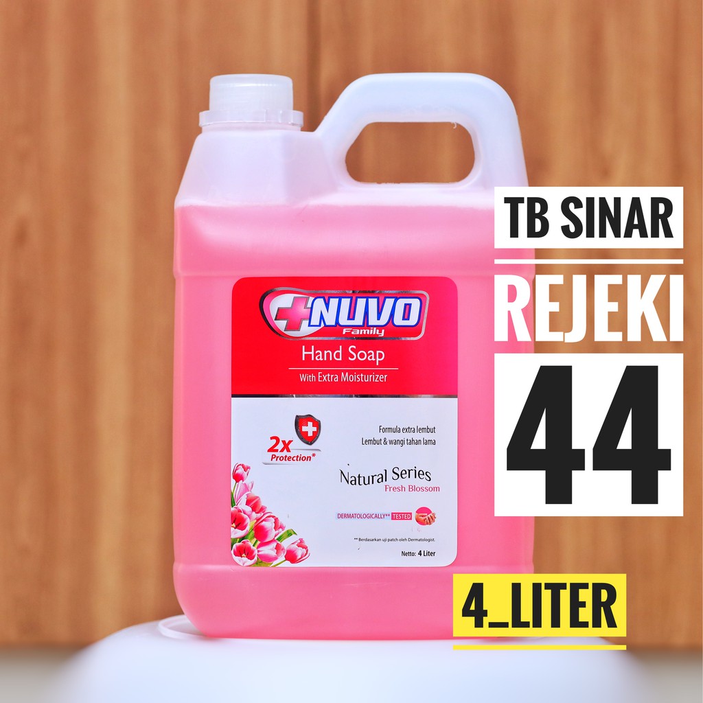 bp132- [Instan / Same Day] NUVO HAND SOAP [JERIGEN 4 LITER & 5 LITER] SABUN CAIR CUCI TANGAN ANTI