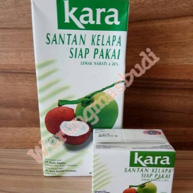 

Santan kara 1 liter