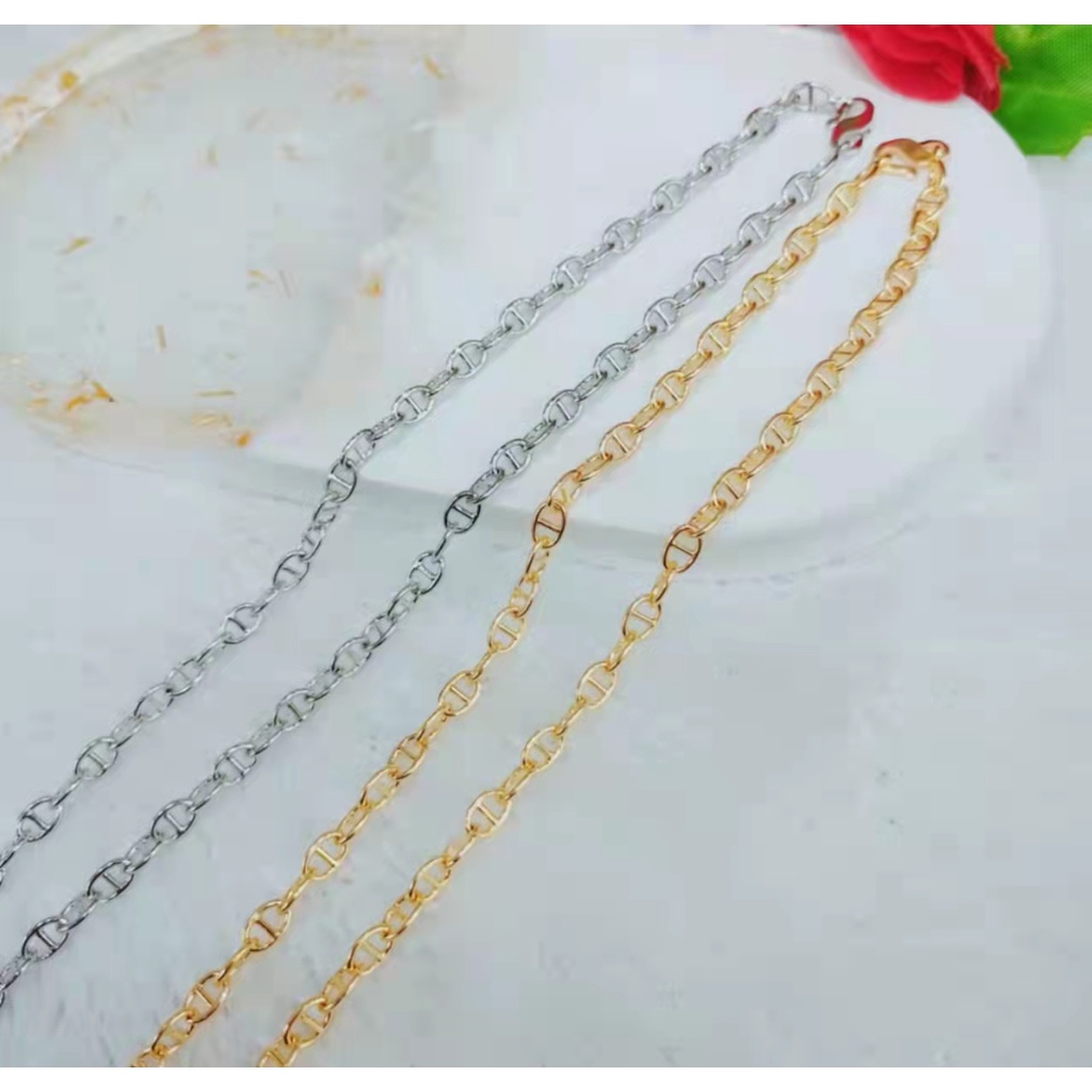 Kalung Xuping Rantai Polos Terbaru Lapis Emas Perhiasan Fashion