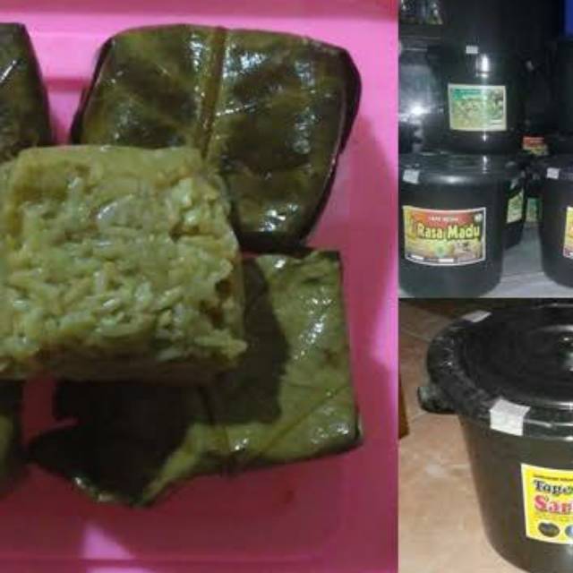 

Tapai Ketan Manis (Bungkus daun Pisang)