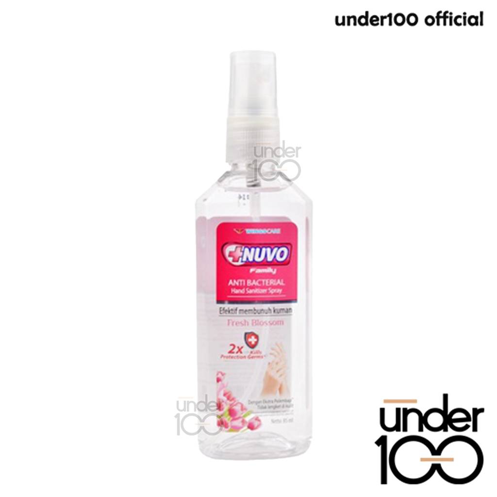 ❤ Under100 ❤ NUVO Family Anti Bacterial Hand Sanitizer Spray | Spring Nature | Cool Breeze | Fresh Blossom | 85ml