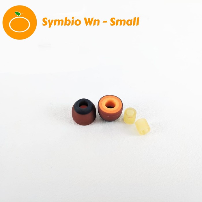 Symbio Wn Earphone Silicone Foam Eartips - Mandarin ES