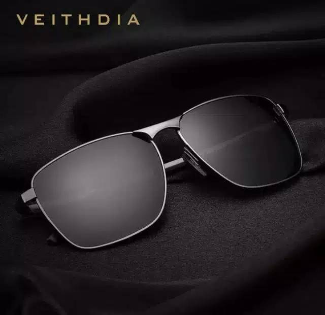 ORIGINAL VEITHDIA - Kacamata Pria Polarized Anti Silau UV 400 Type 2462