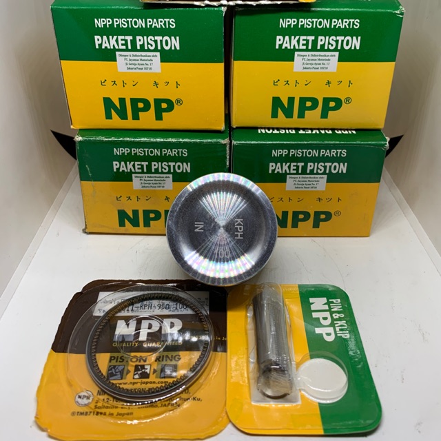 Piston Kharisma supra x 125 merk NPP os 100
