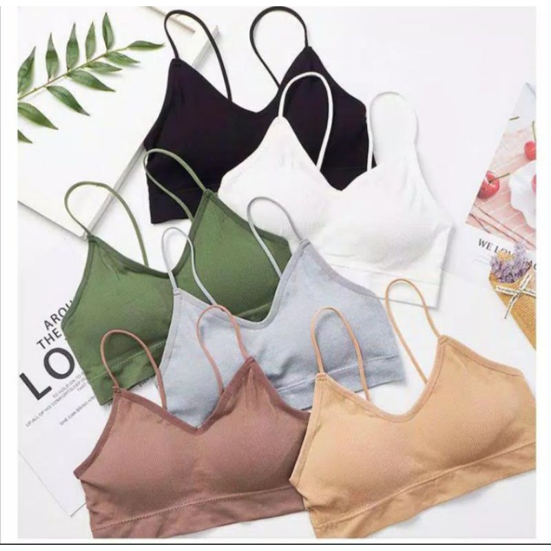 bra/bh sport import korea tanpa pengait