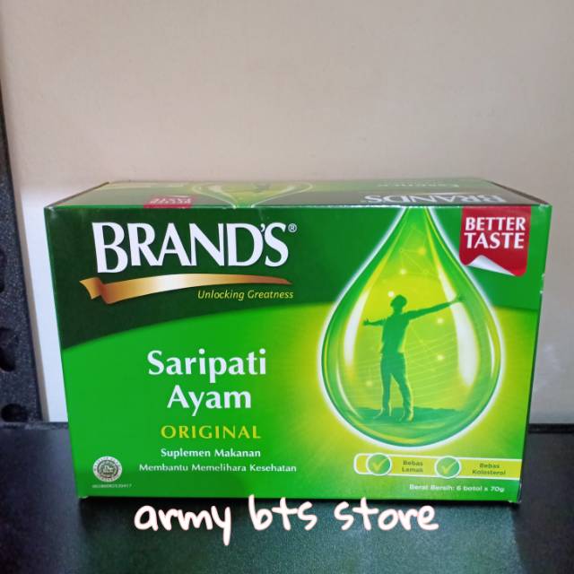 

brands saripati ayam original 6 botol