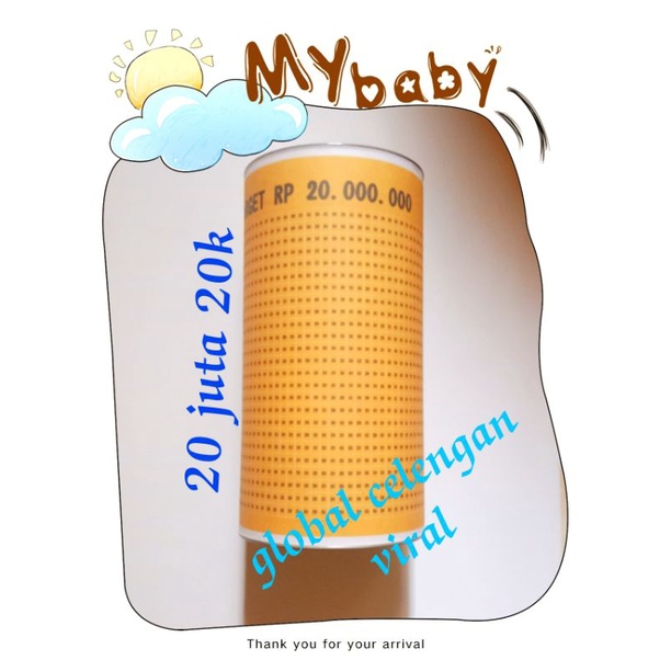 CELENGAN TARGET VIRAL 20 JUTA 20K