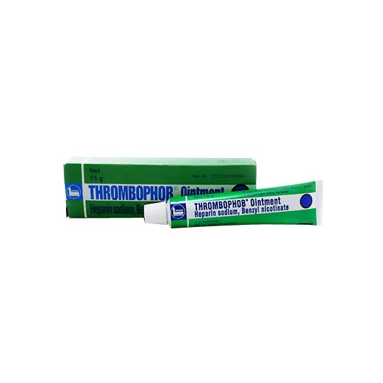 THROMBOPHOB OINTMENT 15 GRAM (SALEP) HIJAU