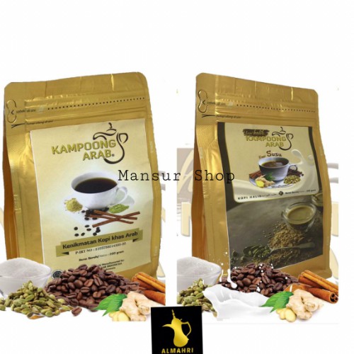 

Kopi Herbal Kampoeng Arab Kemasan 200gr Original (Tanpa Gula)