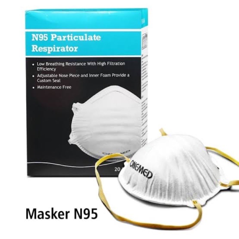 MASKER N95 ONEMED ISI 20 PCS