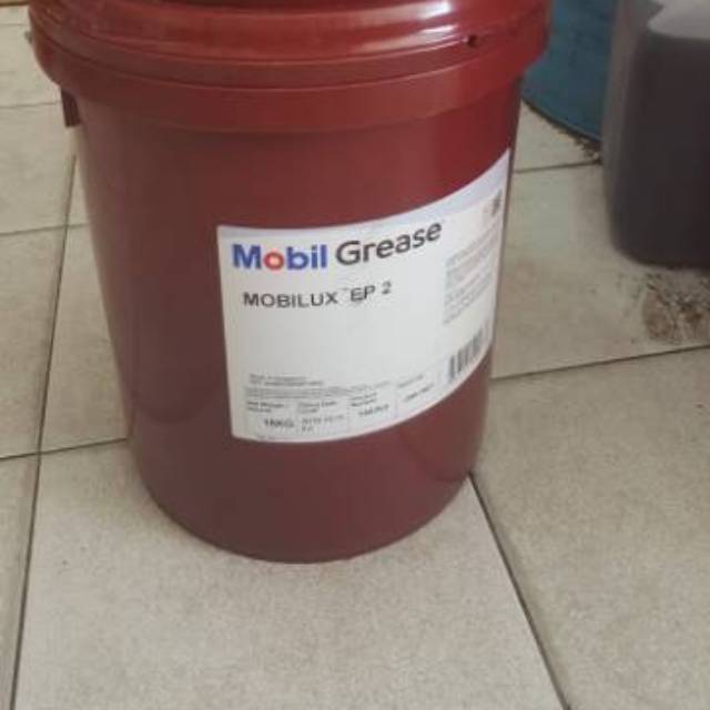 Original Mobilux grease EP 2 import PAIL Gemuk lithium EP 2 Stempel mobil EP2