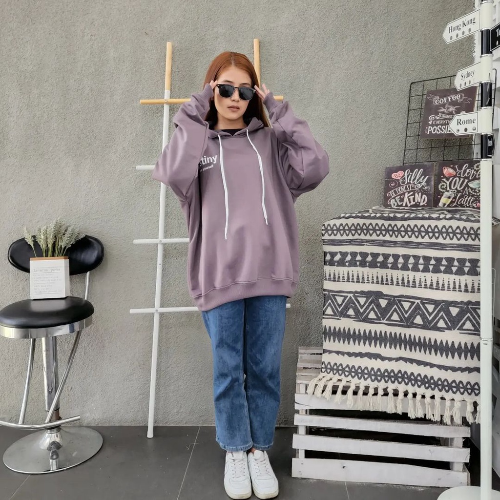 DESTINY 2XL 3XL Hoodie Sweater Oversize | Unisex Hoodie Fashion Terkini Korean Style