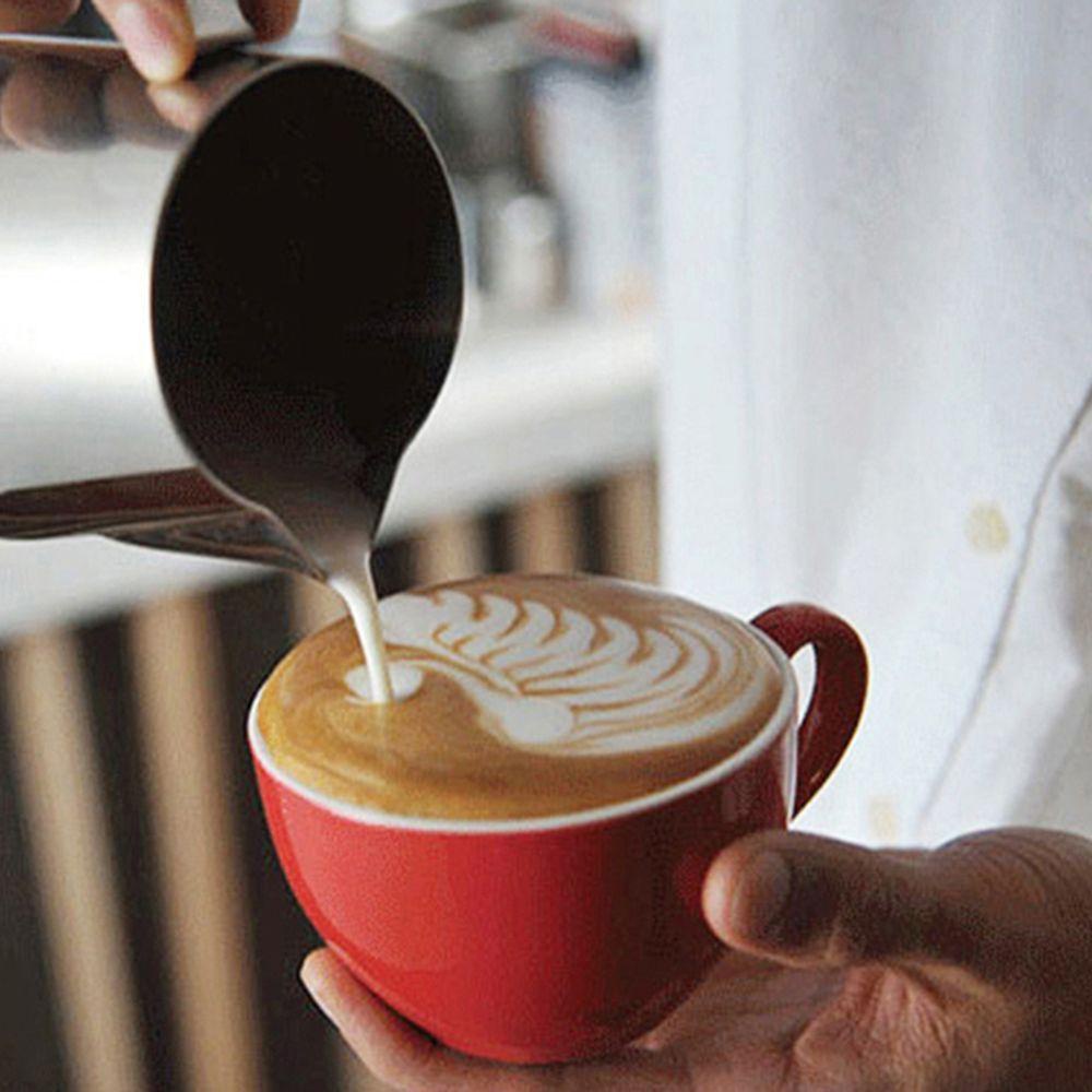 Milk Frothing Pitcher Latte Art Populer Dengan Display Suhu Pitcher Kukus Kopi Susu